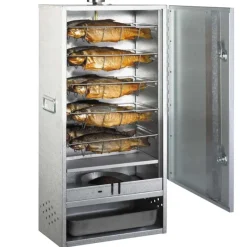 Fumoir F85 en acier aluminisé avec porte H 85 x L 39 x P 28 cm*Peetz Hot