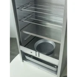 Fumoir viande et poisson 120 cm acier aluminisé*Peetz Hot
