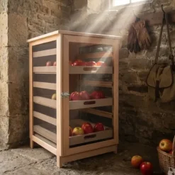 Garde manger en bois pour fruits et légumes largeur 50 cm* Online
