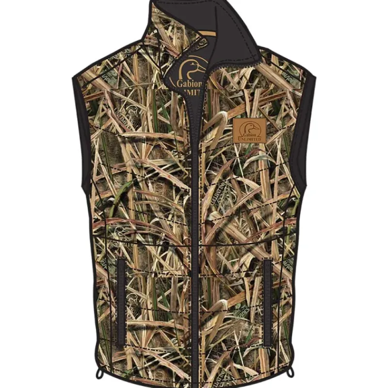 Gilet camo Roseaux 4 poches*Gabion Unlimited Outlet