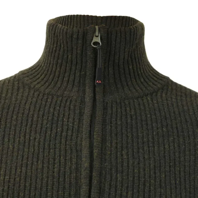 Gilet femme Shirley col montant laine vert loden XS à 3XL*Swedteam Hot