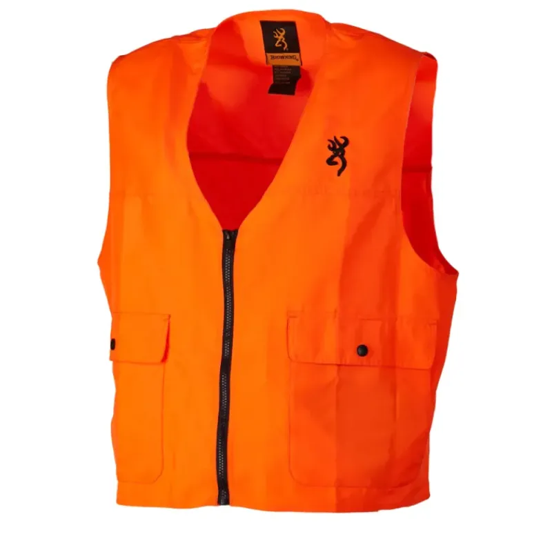 Gilet sécurité orange haute visibilité EPI*BROWNING