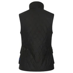 Gilet Walker and Hawkes Haxby Vert Coton Ciré Femme*Walker & Hawkes Sale
