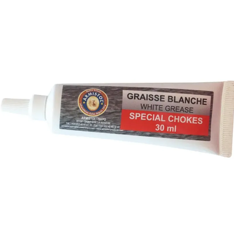 Graisse blanche pour lubrification des chokes 30ml*Armistol Best