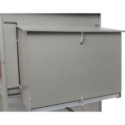 Grand poulailler métal galvanisé 3/4 poules 200X80X120 cm* New