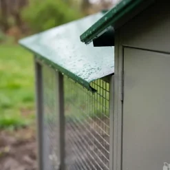 Grand poulailler métal galvanisé 3/4 poules 200X80X120 cm* New