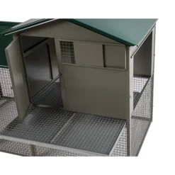 Grand poulailler métal galvanisé 3/4 poules 200X80X120 cm* New
