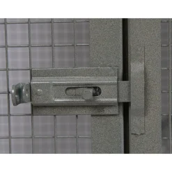 Grand poulailler métal galvanisé 3/4 poules 200X80X120 cm* New