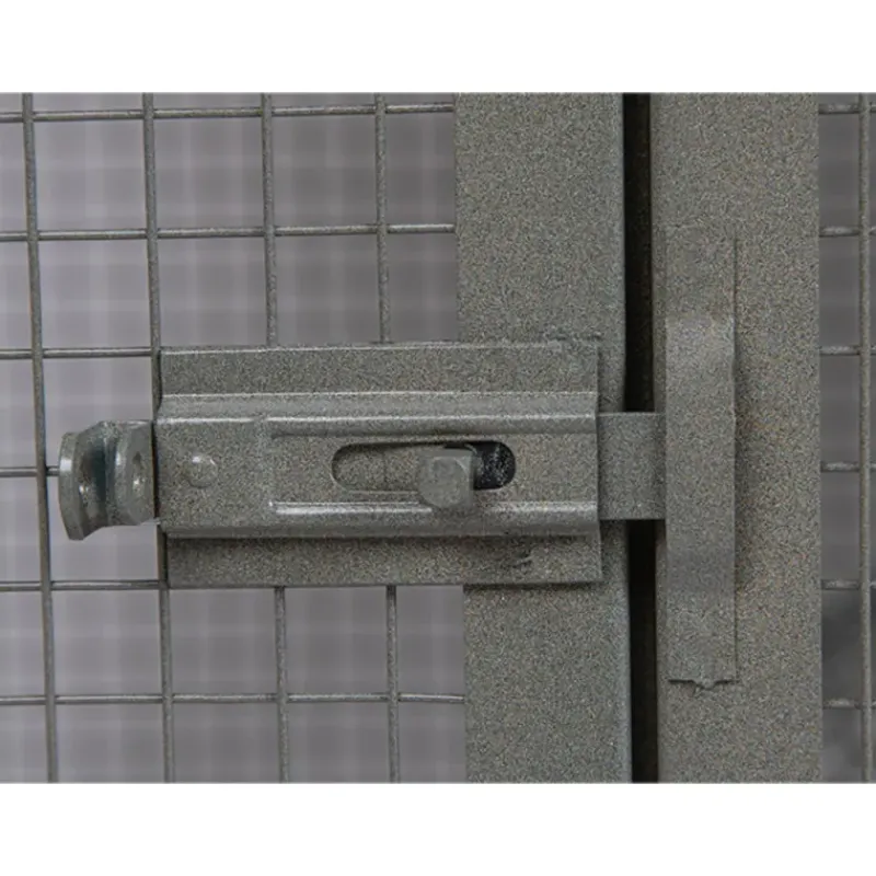 Grand poulailler métal galvanisé 3/4 poules 200X80X120 cm* New