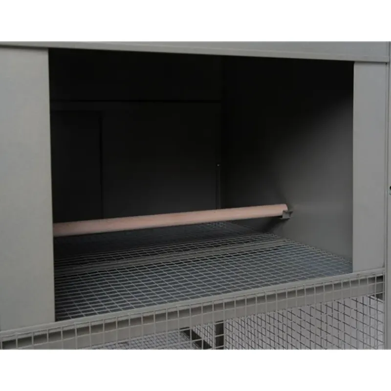 Grand poulailler métal galvanisé 3/4 poules 200X80X120 cm* New