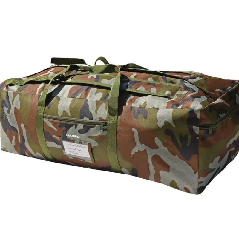Grand sac de Chasse 3 poches extérieures camo 70L*