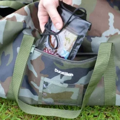 Grand sac de Chasse 3 poches extérieures camo 70L*