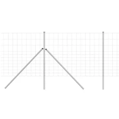 Grillage Rempart Lourd Galvanisé 1,4m x 50m - Mailles Progressives 15cm*