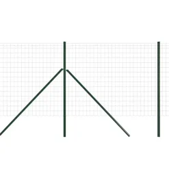 Grillage rouleau galvanisé PVC 1,50m x 20m - Maille 75x100mm Ø2,1mm* Hot