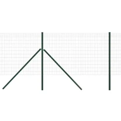 Grillage rouleau 20m hauteur 120cm - Maille 75x100mm - Fil Ø2,1mm PVC vert* Outlet