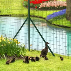 Grillage soudé PVC 1,20x20m - Maille 5x10cm - Fil Ø2,5mm* Hot