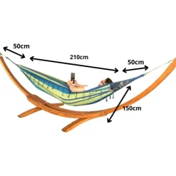 Hamac 2 places Bali - Confort & Style pour Extérieur 320x160cm* Online