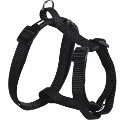 Harnais en Nylon Noir - Ajustable 40-65 cm* Online