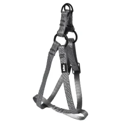 Harnais Réfléchissant Réglable en Nylon Gris - Ajustable 50-65 cm* Outlet