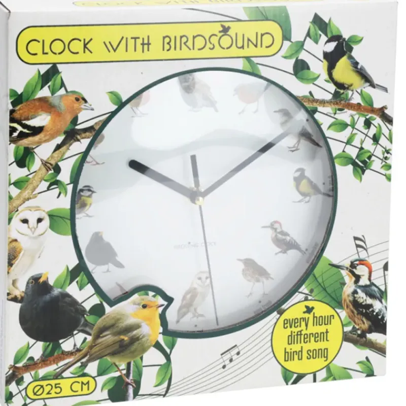 Horloge murale sons oiseaux* Clearance