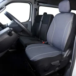 Housse conducteur utilitaire 2 parties avec appui-tête - siège avant* New
