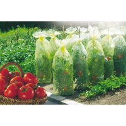 Housse croissance avec liens tomates gaine de forçage polyéthylène jaune traité anti-U.V*Nortene Clearance