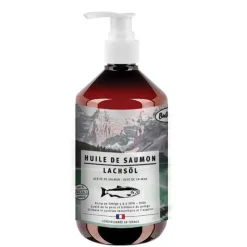 Huile de Saumon Naturelle pour Chien - 500 ml* New