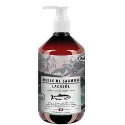Huile de Saumon Naturelle pour Chien - 500 ml* New