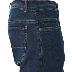 Jeans coupe droite Andrew 5 poches coton bleu moyen 40 à 54*LMA Online