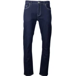 Jeans Coupe Droite Bleu Foncé Denim Extensible de 40 à 54*LMA Online