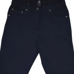 Jeans femme coupe confort coton polyester bleu foncé 38 à 54*LMA Online