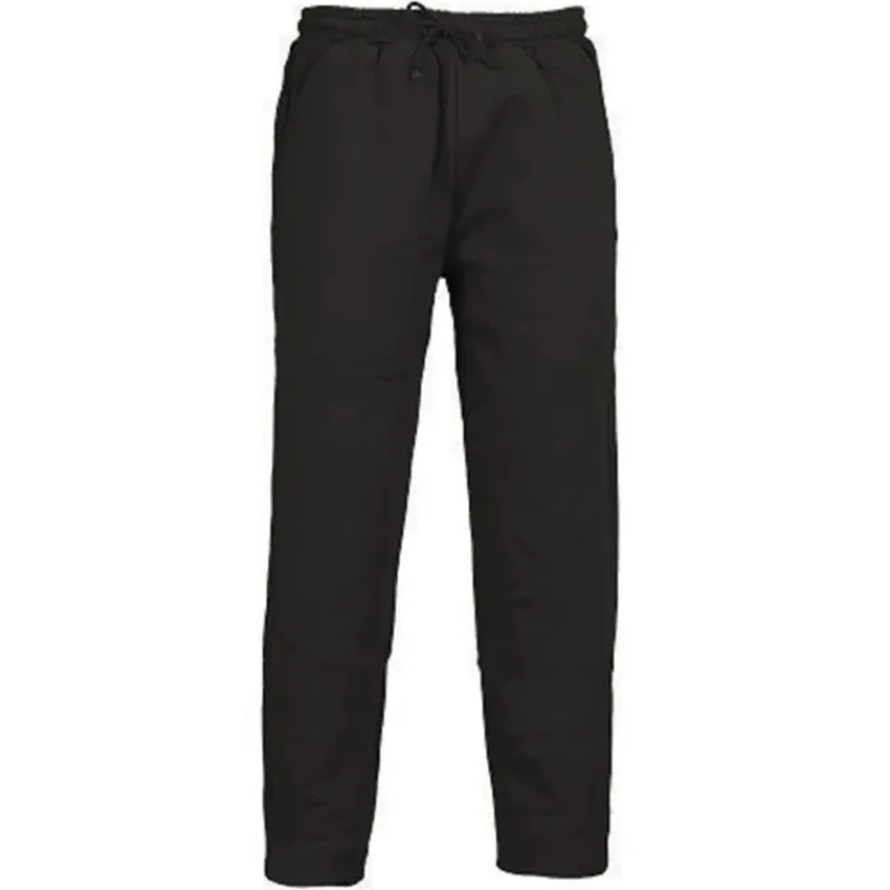 Jogging pantalon molleton charbon coton/polyester 3 poches*Bartavel