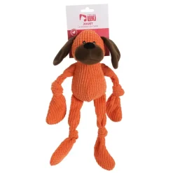 Jouet Peluche Velours pour Chien Orange 36cm*