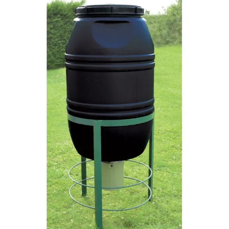 Kit Agrainoir Automatique 12V avec Bidon 220L Batterie et support* Clearance