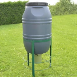 Kit agrainoir 12V + bidon 220L + support + batterie 12V* Sale