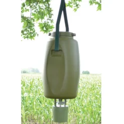 Kit Agrainoir 6V Bidon 60L Batterie et Pince de Suspension* New