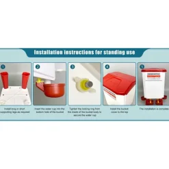 Kit mangeoire 12 kg + abreuvoir 11 L pour poule* Outlet