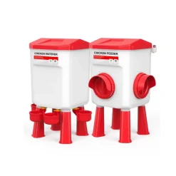 Kit mangeoire 12 kg + abreuvoir 11 L pour poule* Outlet