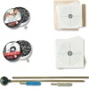 Kit tir de loisir cibles 14cm + 500 plombs 4.5mm plats et pointus*