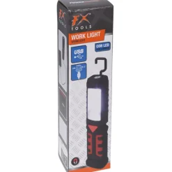 Lampe de travail magnétique USB-C 150 Lumens - 2 éclairages - Crochet & Clip* Outlet