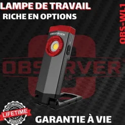 Lampe de travail SLIM OBSERVER - Rechargeable USB-C 1000 Lumens*Observer Tools Sale