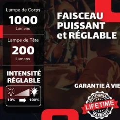 Lampe de travail SLIM OBSERVER - Rechargeable USB-C 1000 Lumens*Observer Tools Sale