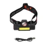 Lampe frontale 2 en 1 LED rechargeable étanche randonnée* Outlet