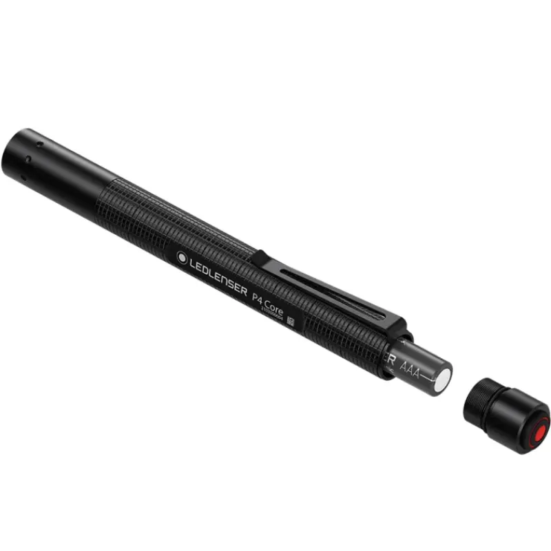 Lampe torche P4 Core stylo 120 lumens portée 90m clip AAA*LEDLENSER Best