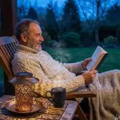 Lanterne solaire et mangeoire Ø 19 x 20 cm* Hot