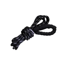 Longe réfléchissante en nylon - 5 mètres avec mousqueton et poignée* Sale