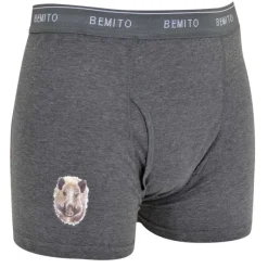 Lot 3 Boxers canard cerf sanglier élastique coton doublé M à 3XL*Bartavel Sale