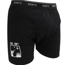 Lot 3 boxers humour ceinture élastique coton doublé M à 3XL*Bartavel Outlet