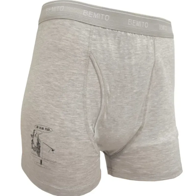 Lot 3 boxers humour ceinture élastique coton doublé M à 3XL*Bartavel Outlet