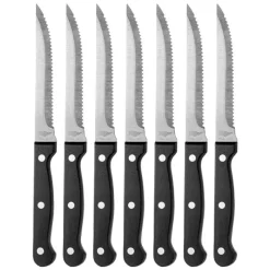 Lot 6 couteaux 22 cm à steak lame inox*Pradel France Clearance